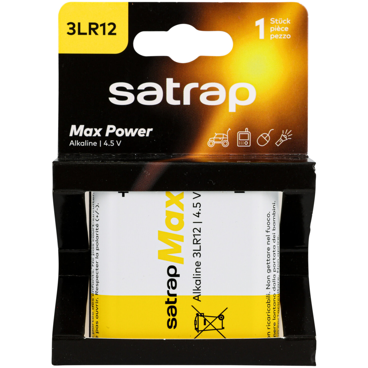 satrap Batterie 4,5V/3LR12 1 Stück