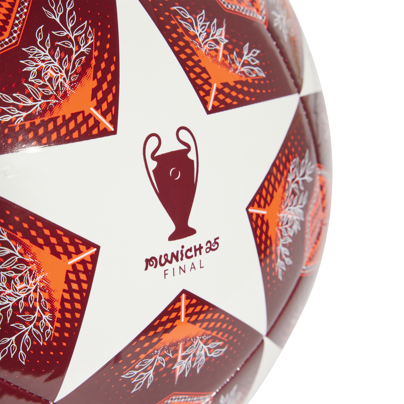 Adidas UEFA Champions League Club Voetbal Maat 5 2024-2025 Rood Wit Oranje