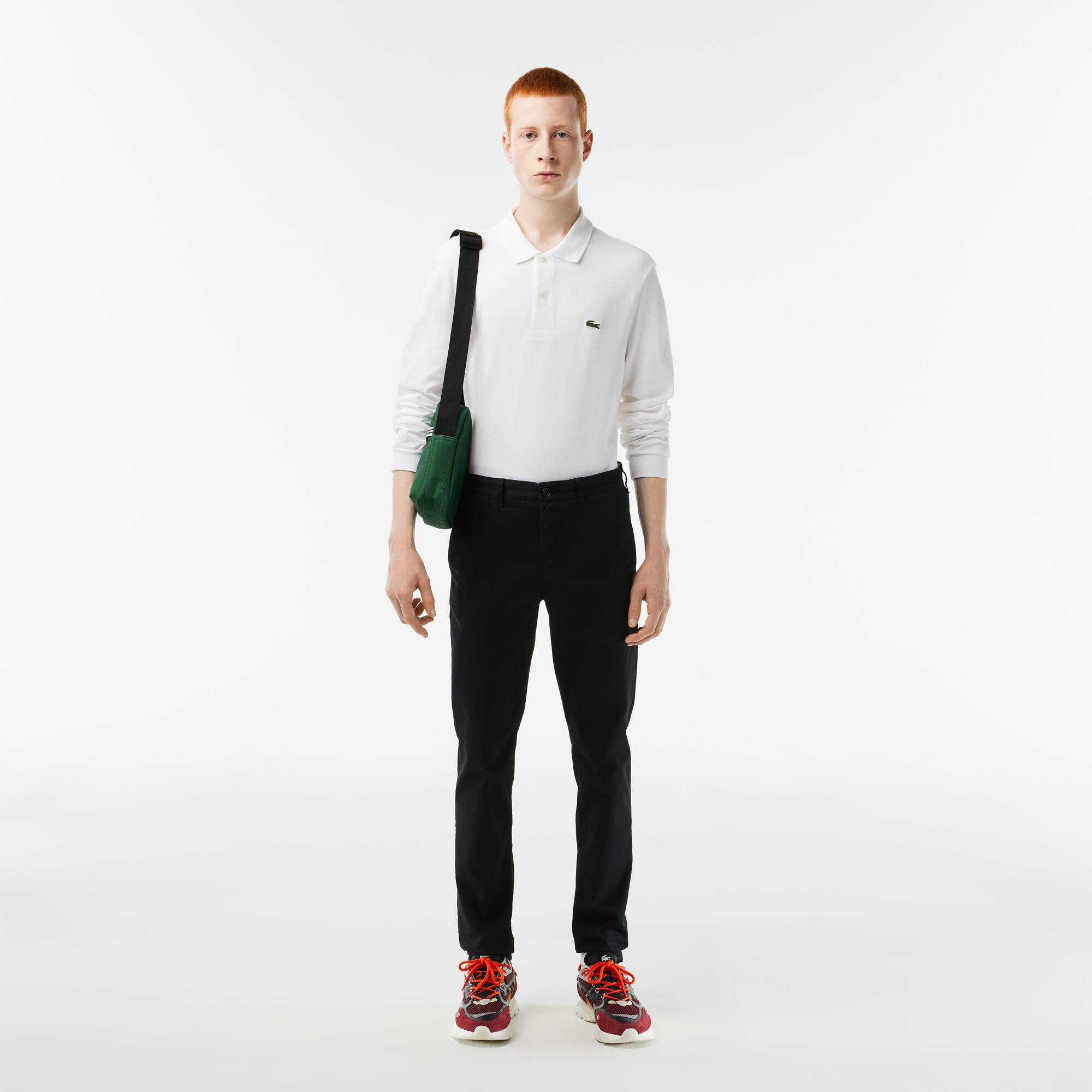 Sneakers L003 Neo homme en textile Sneakers - Rouge - Lacoste - Homme