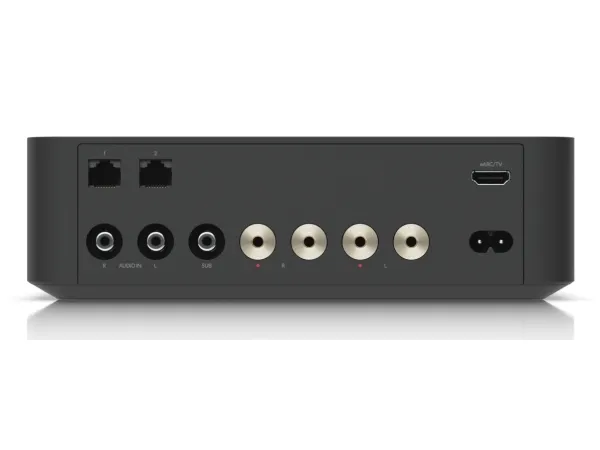 Ubiquiti PowerAmp - Netværksforstærker - 2 x 130 Watt - sort