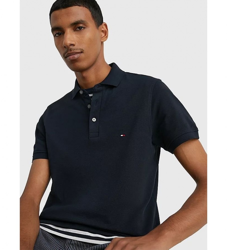 Camisa polo Tommy Hilfiger Core 1985 slim merino
