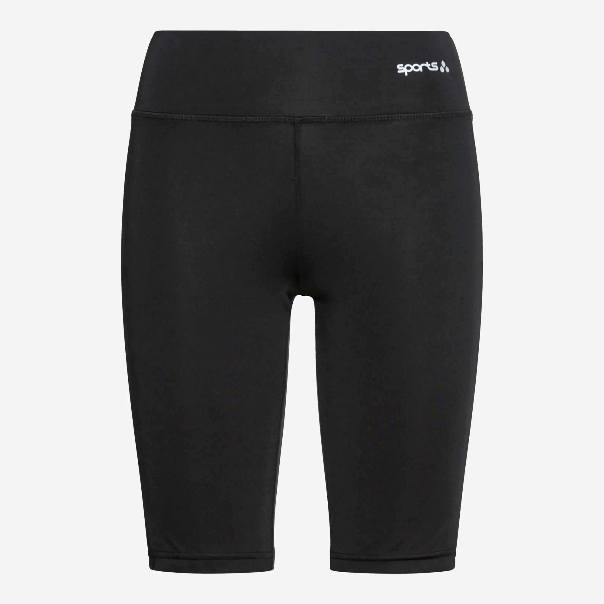 Damen-Funktions-Radlerhose mit Logo-Print