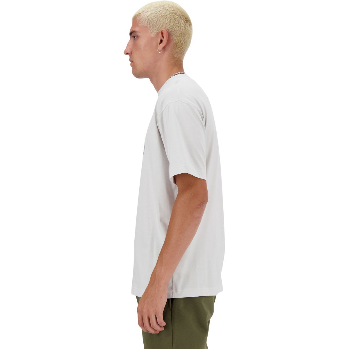 New Balance Linear Logo Relaxe T-shirt Herre