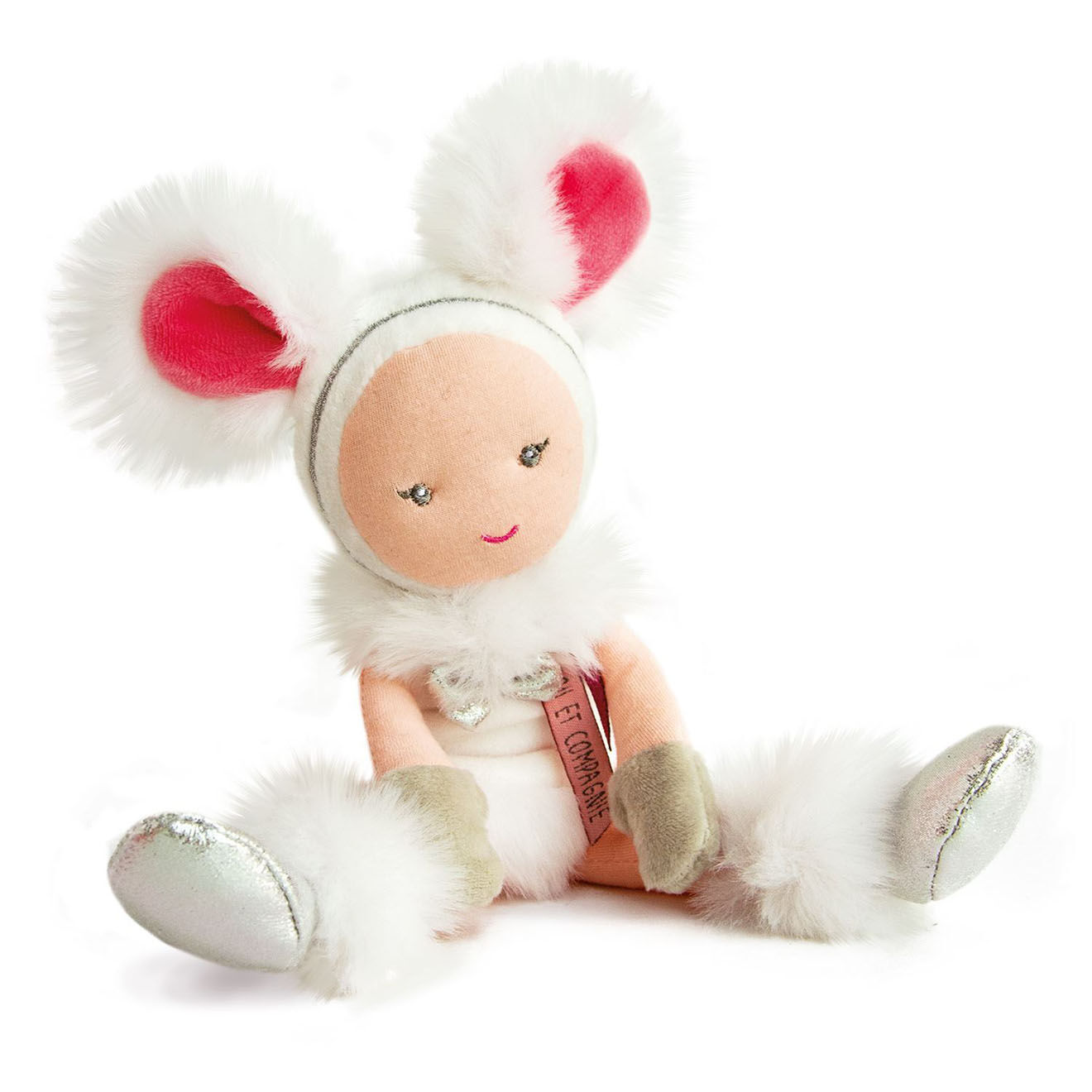 Doudou et Compagnie 1 Poupée Lady multicolores (modèle aléatoire)