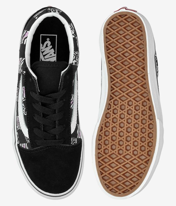 Vans Old Skool Schuh kids (zebra dazed black)
