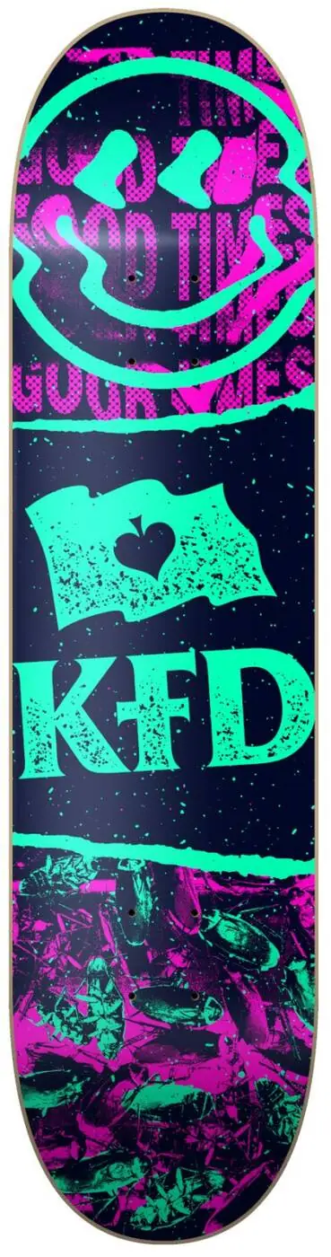 KFD Logo DIY Skateboard Deck | SkatePro