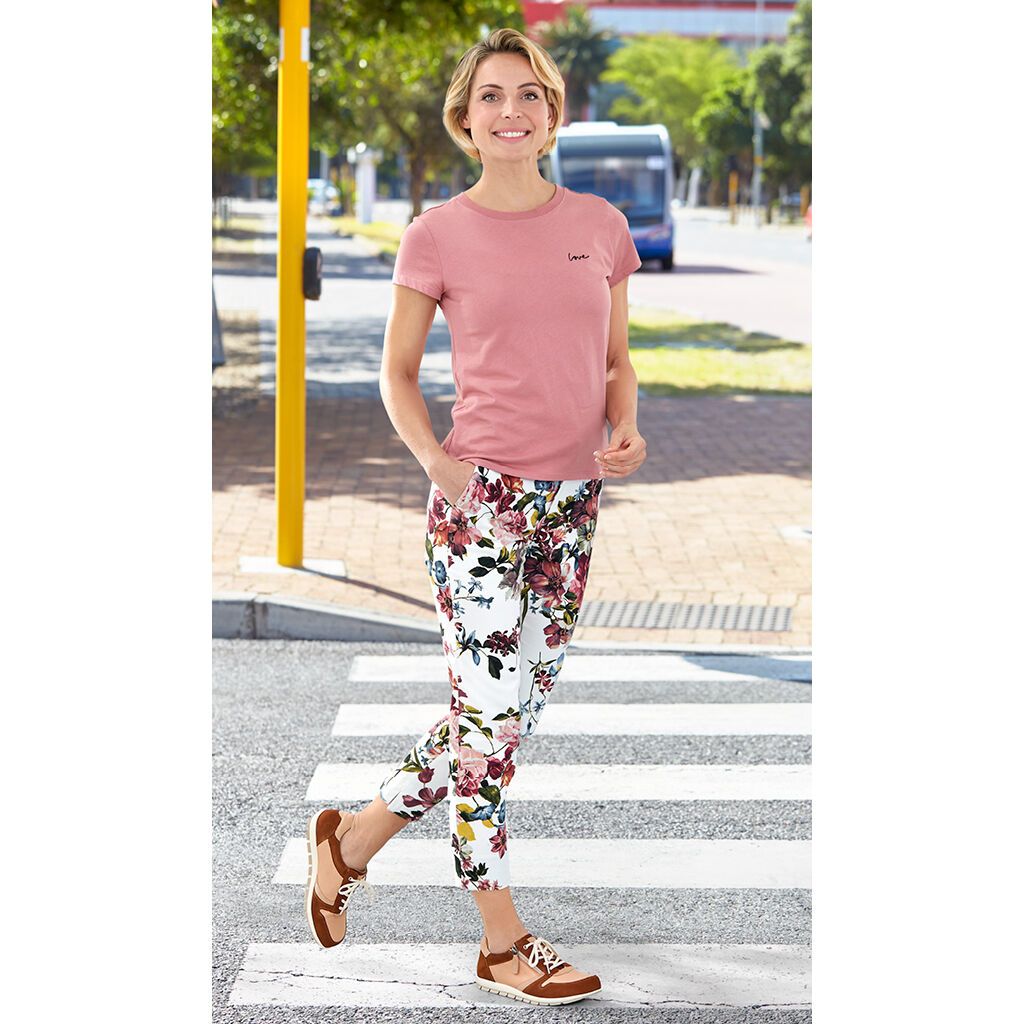 DAMEN - Sneaker DAVINA braun-rosa