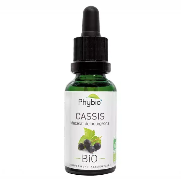 Oemine Macérât Glycériné Cassis Bio 30ml