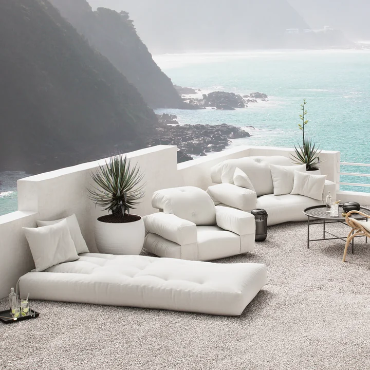 Karup Design - Hippo OUT Sessel, weiss (401)