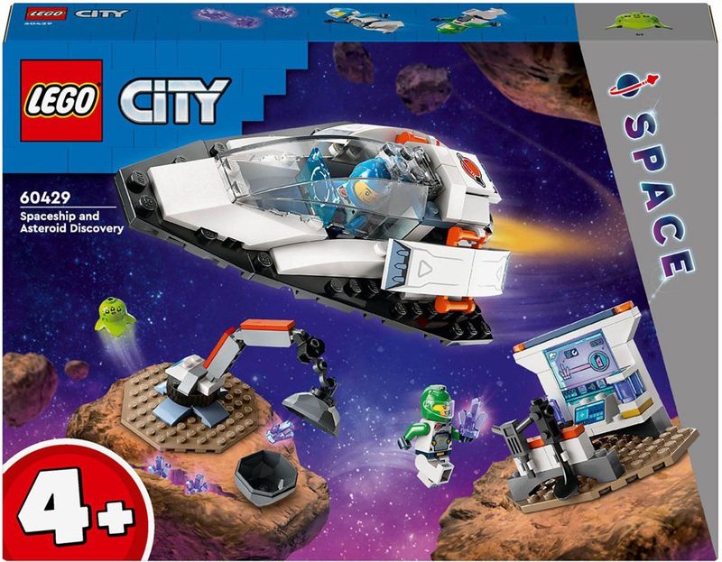 LEGO - City Ruimteschip - Speelgoed - Inclusief 2 Ruimteminifiguren en Alien Figuur