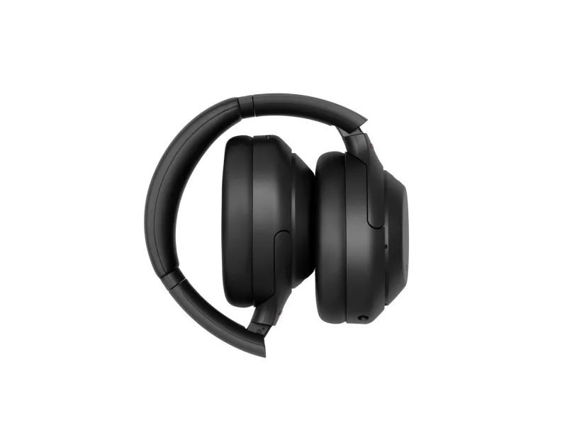 Sony WH-1000XM4 - Hovedtelefoner med mik. - fuld størrelse - Bluetooth - trådløs, kablet - NFC - aktiv støjfjerning - 3,5 mm jackstik - sort