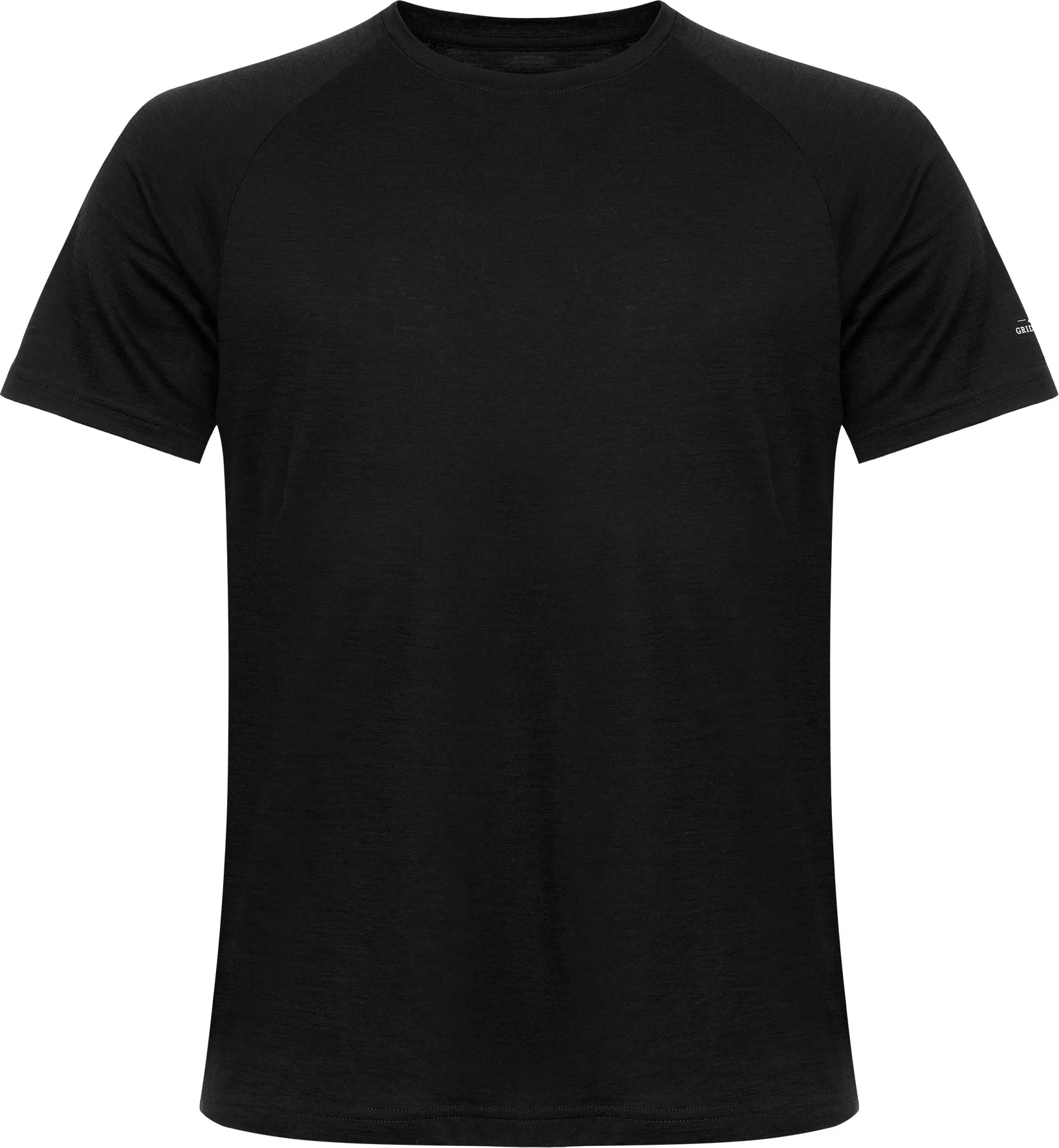 Gridarmor Men's Thin Merino Tee Black Beauty