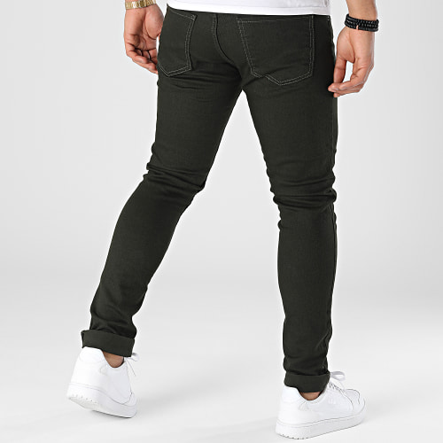 Jean Skinny Back Vert Foncé