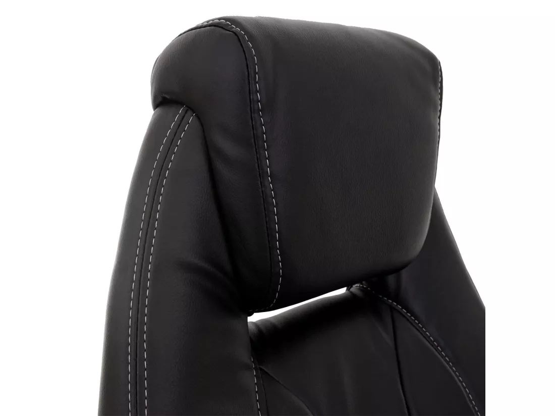Fauteuil de bureau sur noire 68 x 80 x 128 cm BUR04080