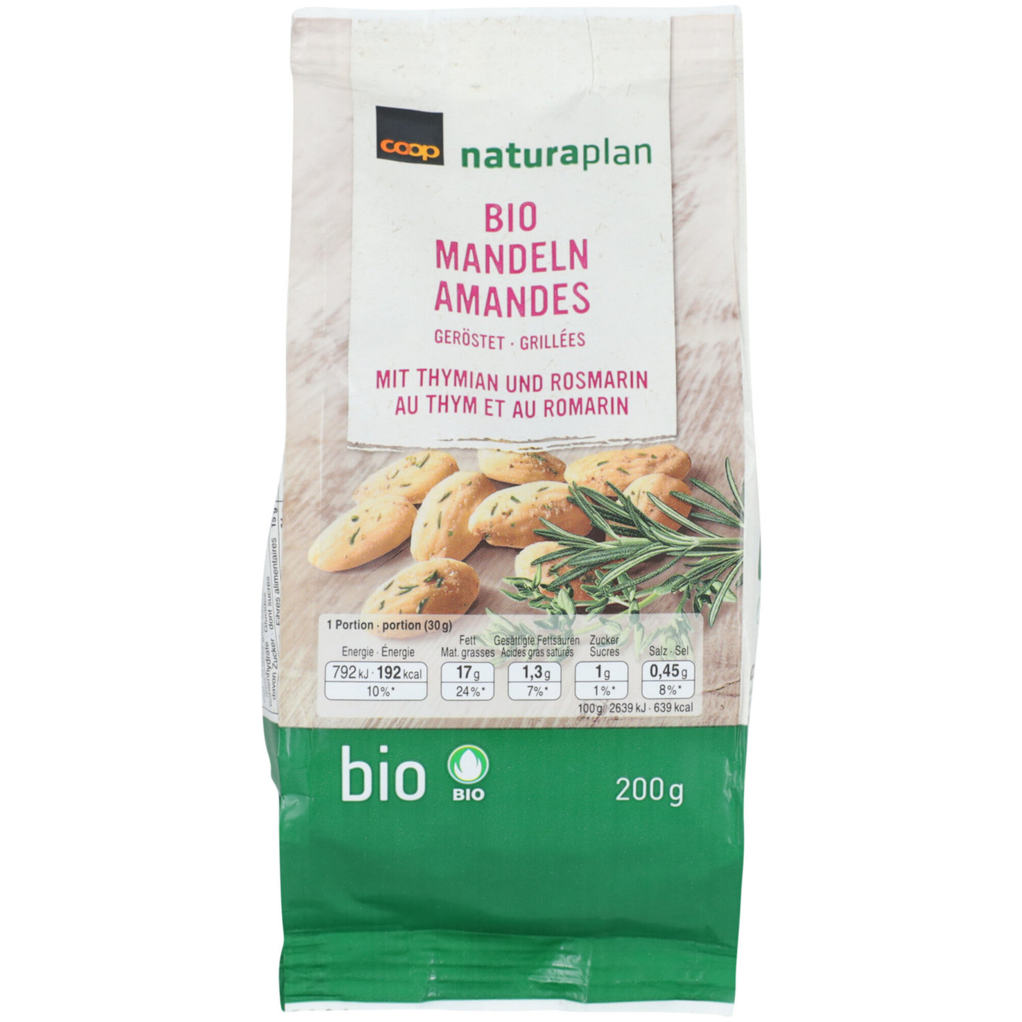 Naturaplan Bio Mandeln Rosmarin