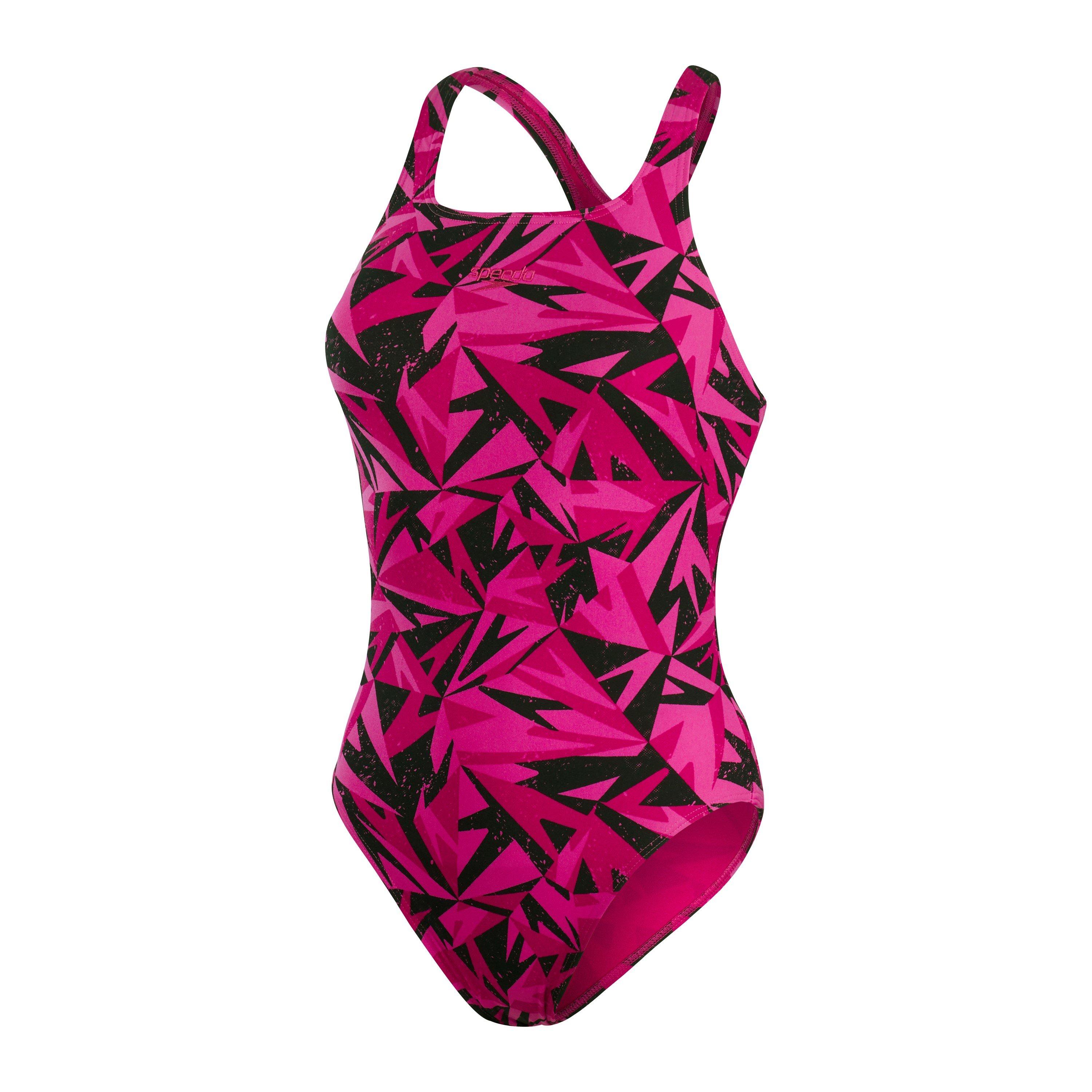 Speedo AOP Medal Swimsuit Womens