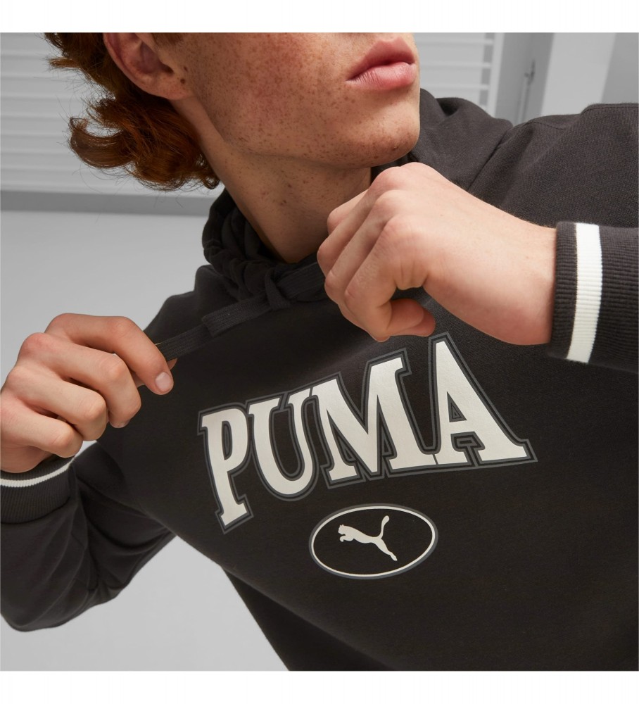 Moletom preto Puma Squad