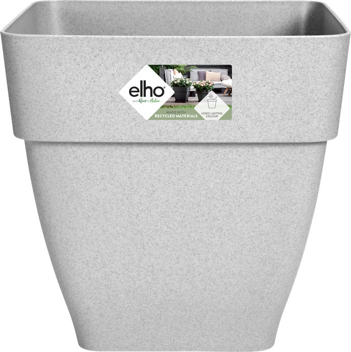 Elho bloempot Vibia Campana grijs 36,4 x 36,4 x 35,6 cm