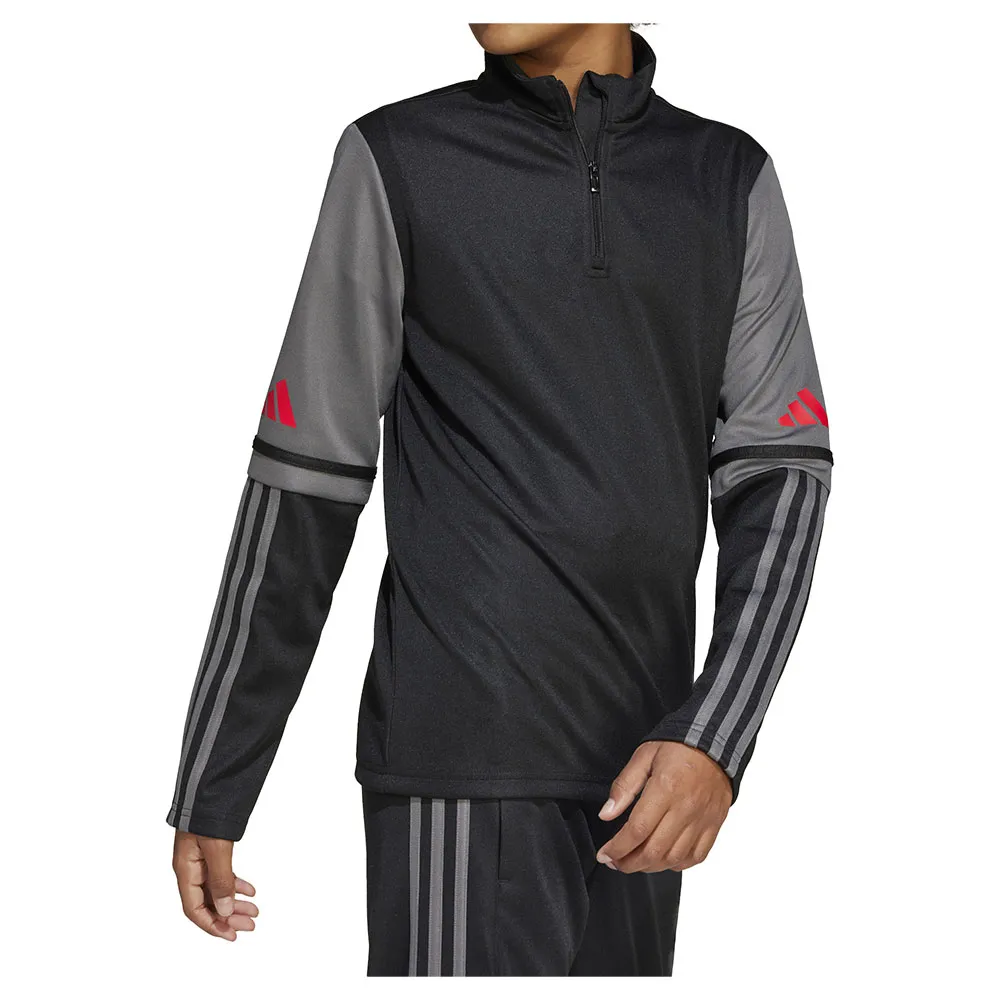 Moletom adidas Squadra 25 Training com meio zíper