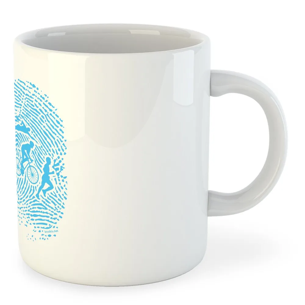 Kruskis Triathlon Fingerprint tasse 325ml