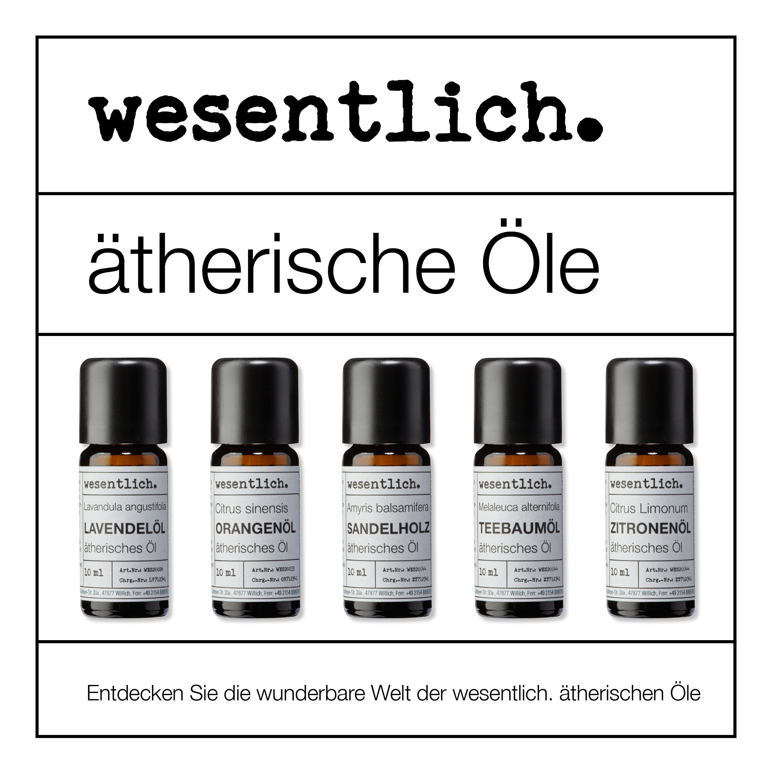 Lavendelöl - ätherisches Öl von wesentlich.