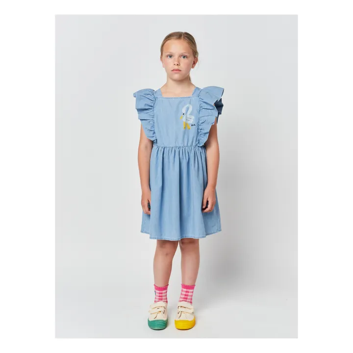 Bobo Choses Robe Denim Léger | Bleu jean