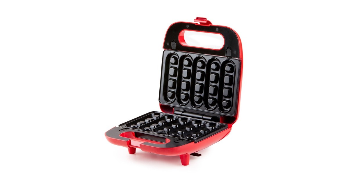 DomoSnack Party 5-in-1 snackmaker  (Rood)