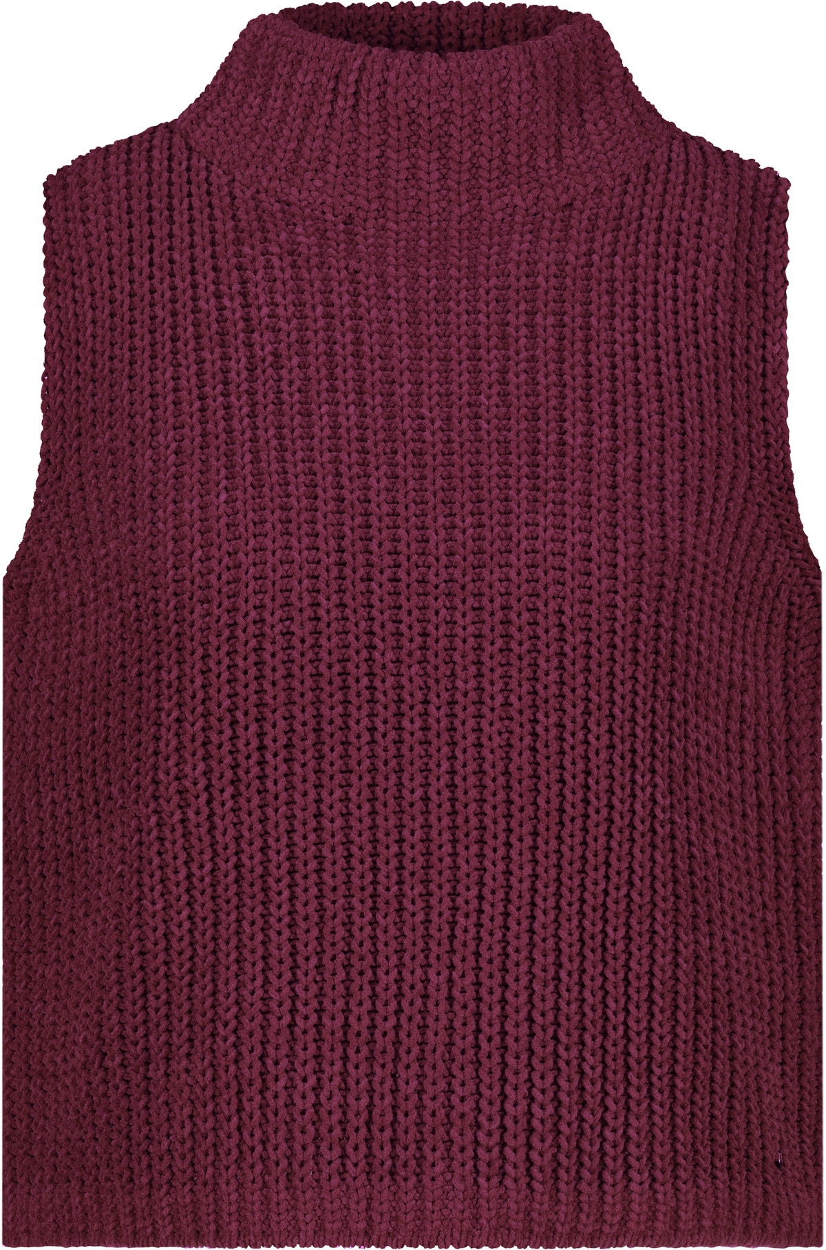 Monari Pullunder »Pullunder Basic Chenille«, Mit Rundhalsausschnitt