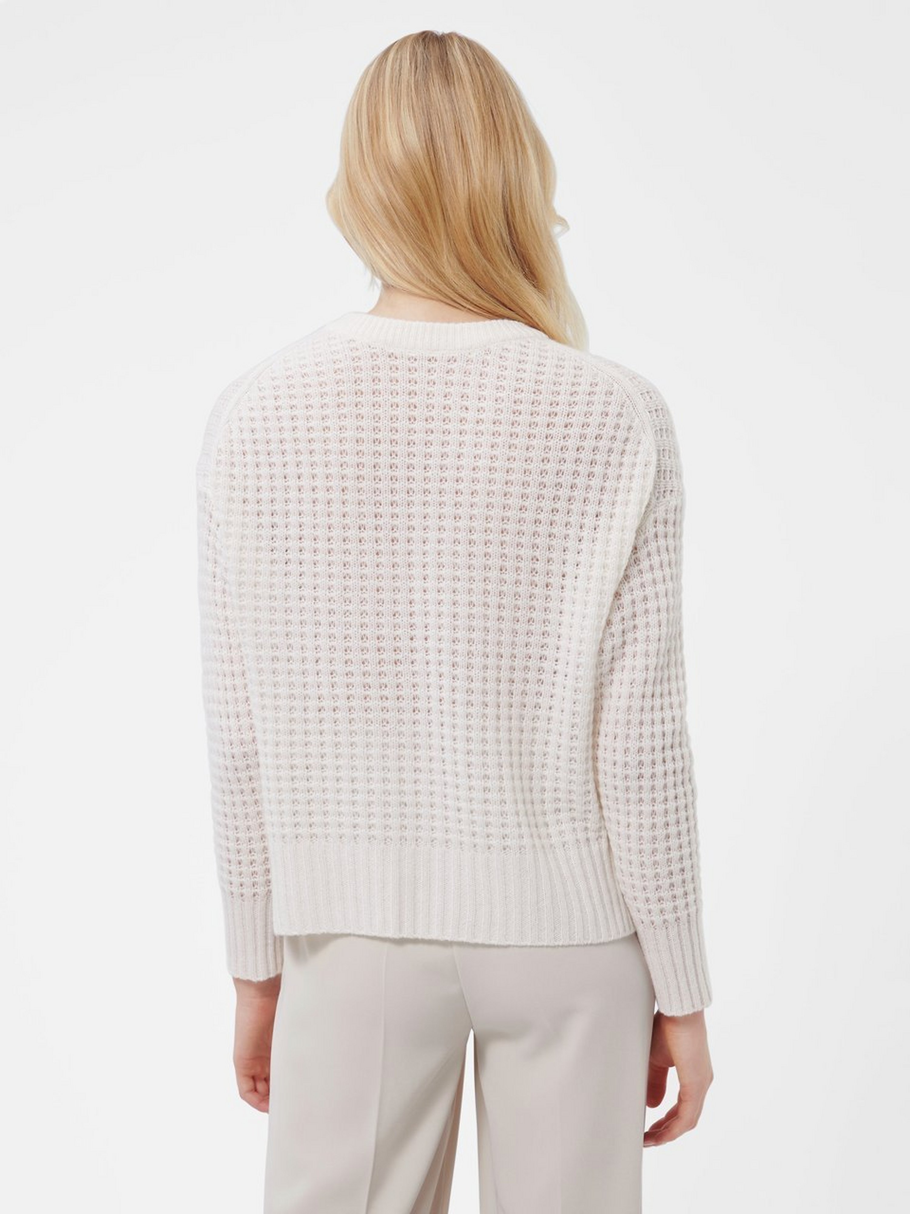 Rundhals-Pullover aus 100% Premium-Kaschmir