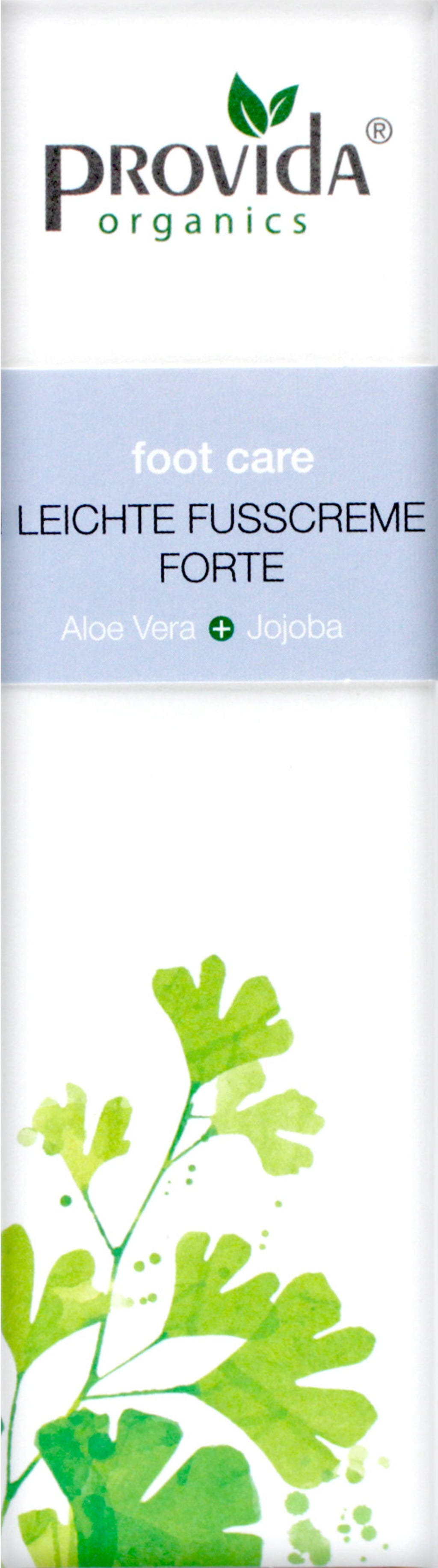 provida organics  Leichte Fußcreme Forte, 50 ml