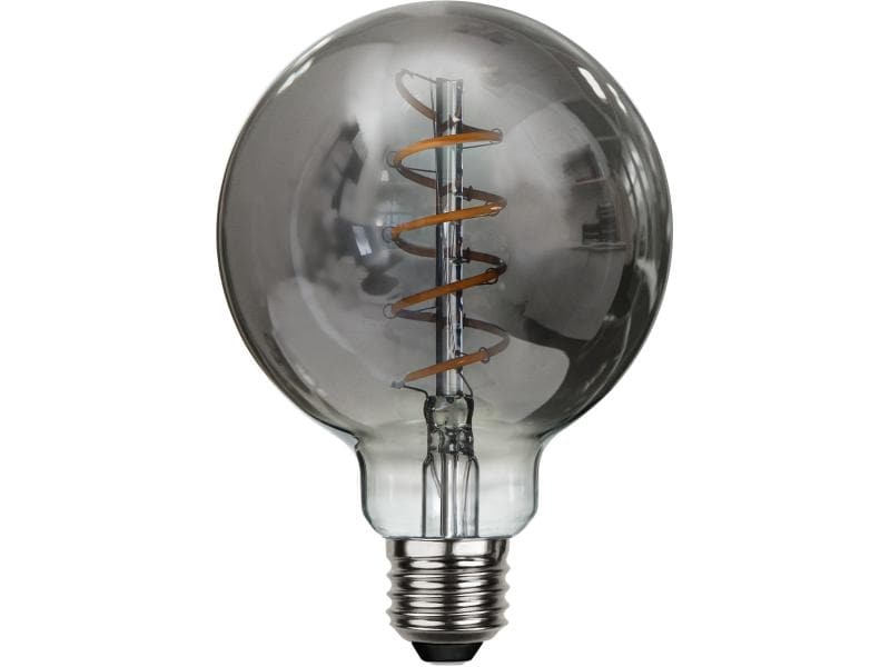 Star Trading Lampe LED Spiral Filament Smoke, 2 W (15 W), E Filament-LED-Leuchtmittel für Dekorationszwecke