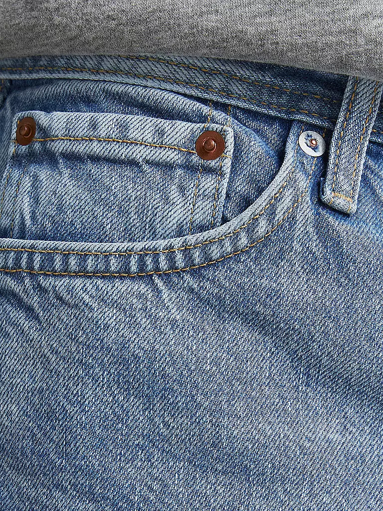 JACK & JONES Jeans Regular Fit JJICHRIS  blau