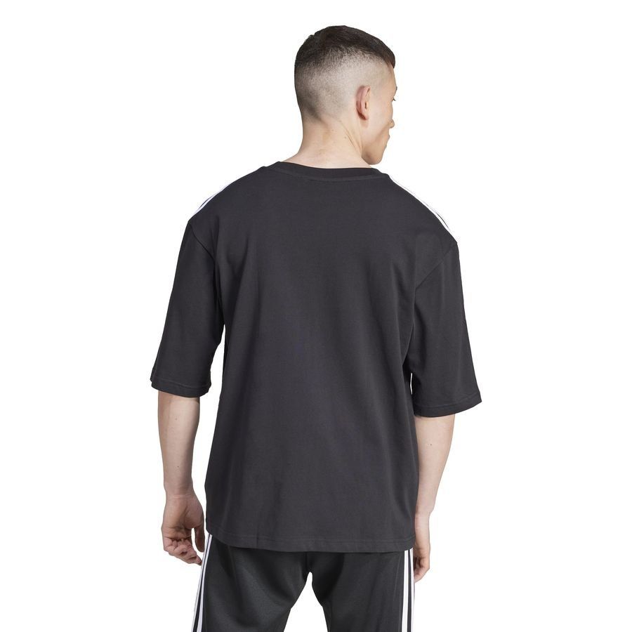 adidas Originals T-Shirt Adicolor Oversized - Noir/Blanc