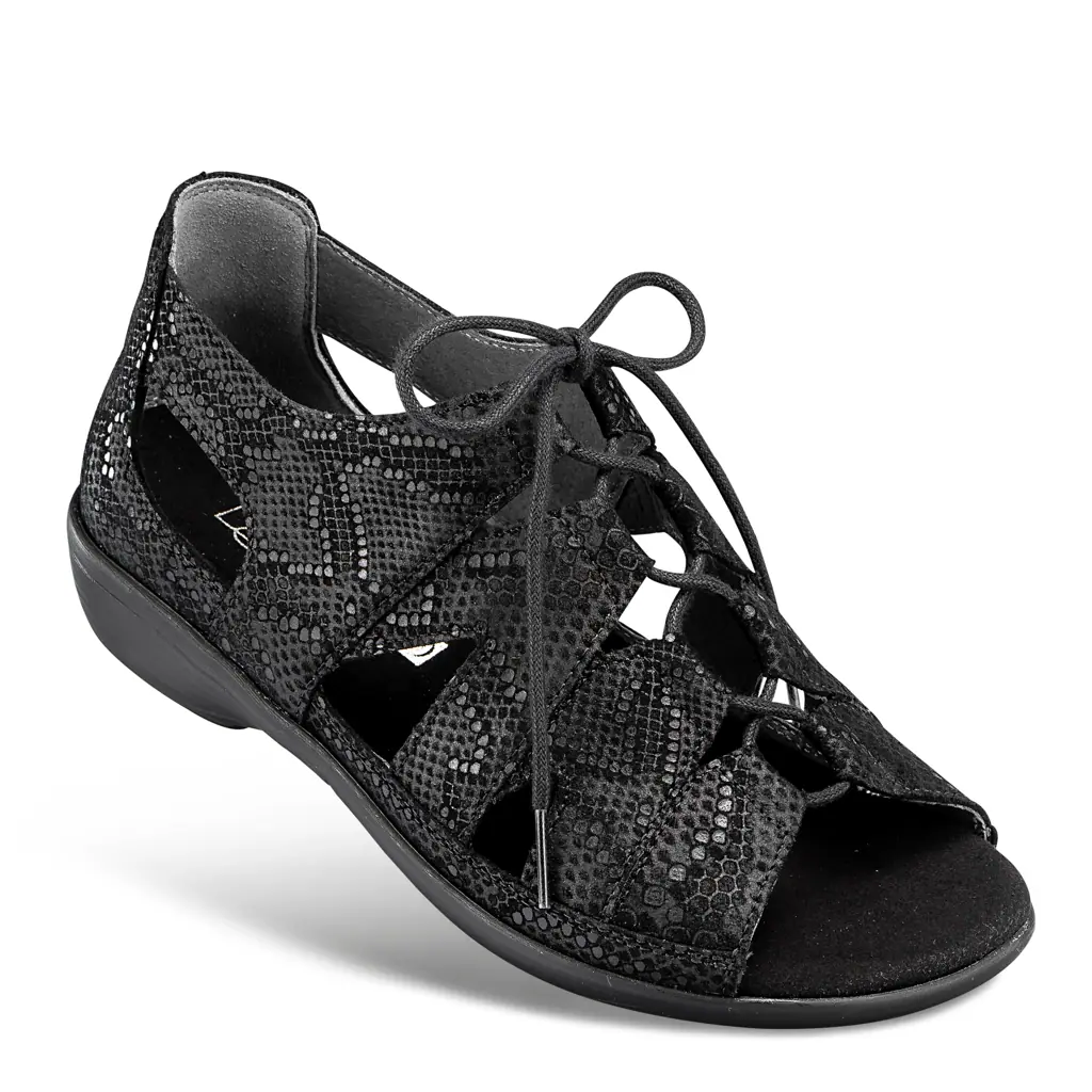 DAMEN - Sandalenschuh LISA schwarz