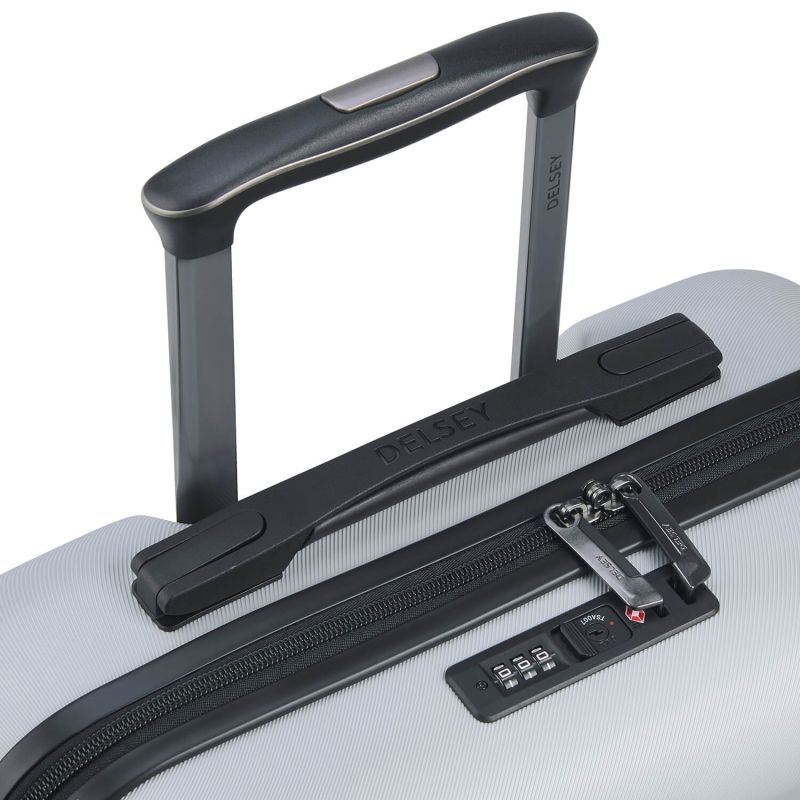 Valise cabine rigide Comete + Slim 55 cm Gris