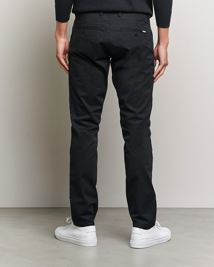 GANT Slim Fit Twill Chino Black