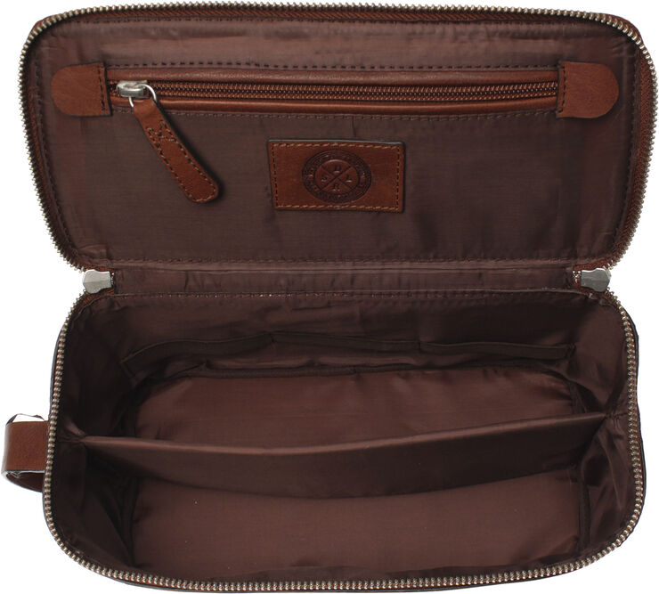 Saddler Barolo Toilettaske Brun