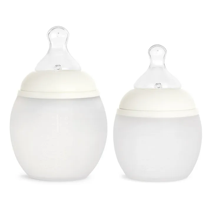 Elhée Biberon en silicone médical et tétine physiologique