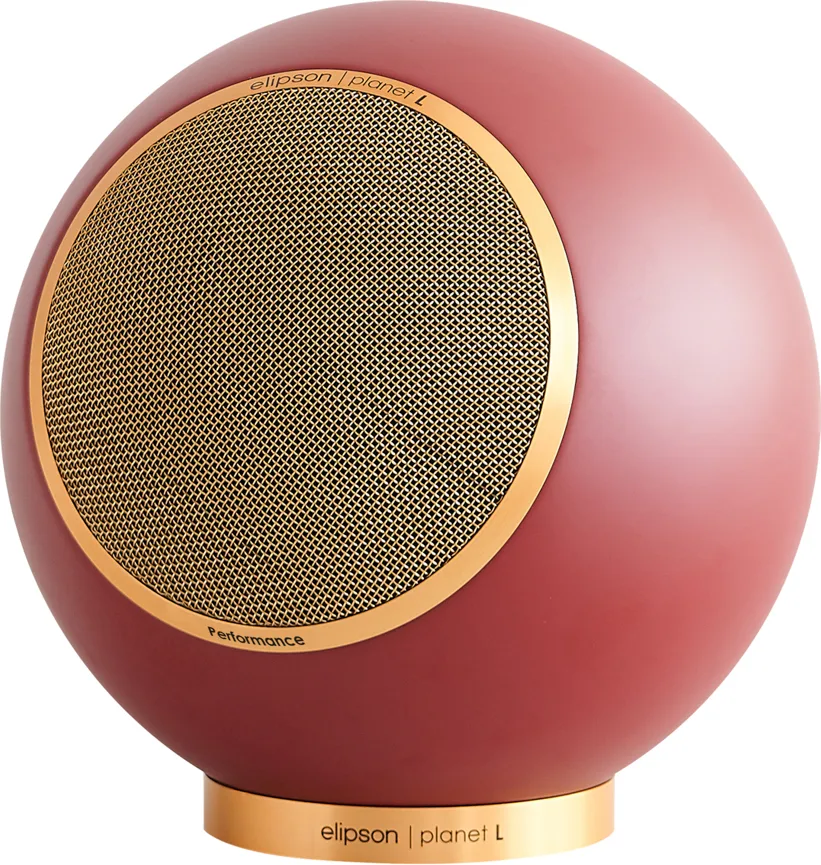 Elipson Planet L Performance Bordeau mat Gold (la pièce) Enceintes bibliothèque