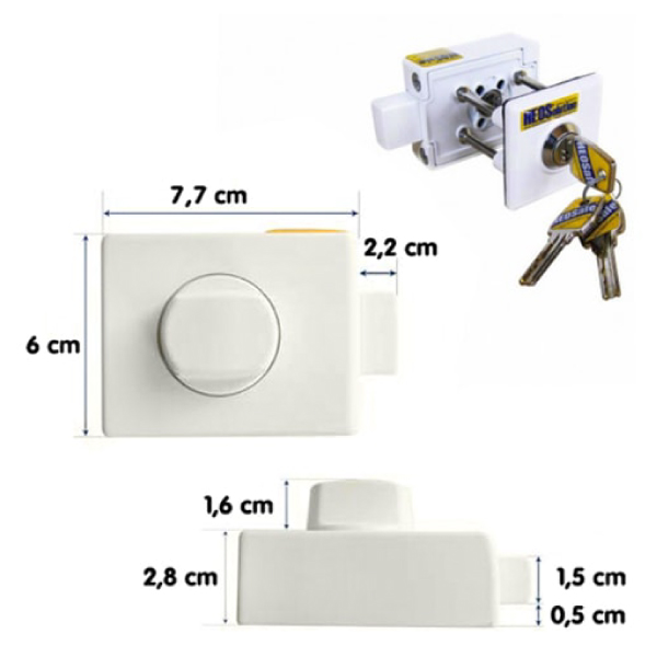 Serrure HEOSAFE à clefs
