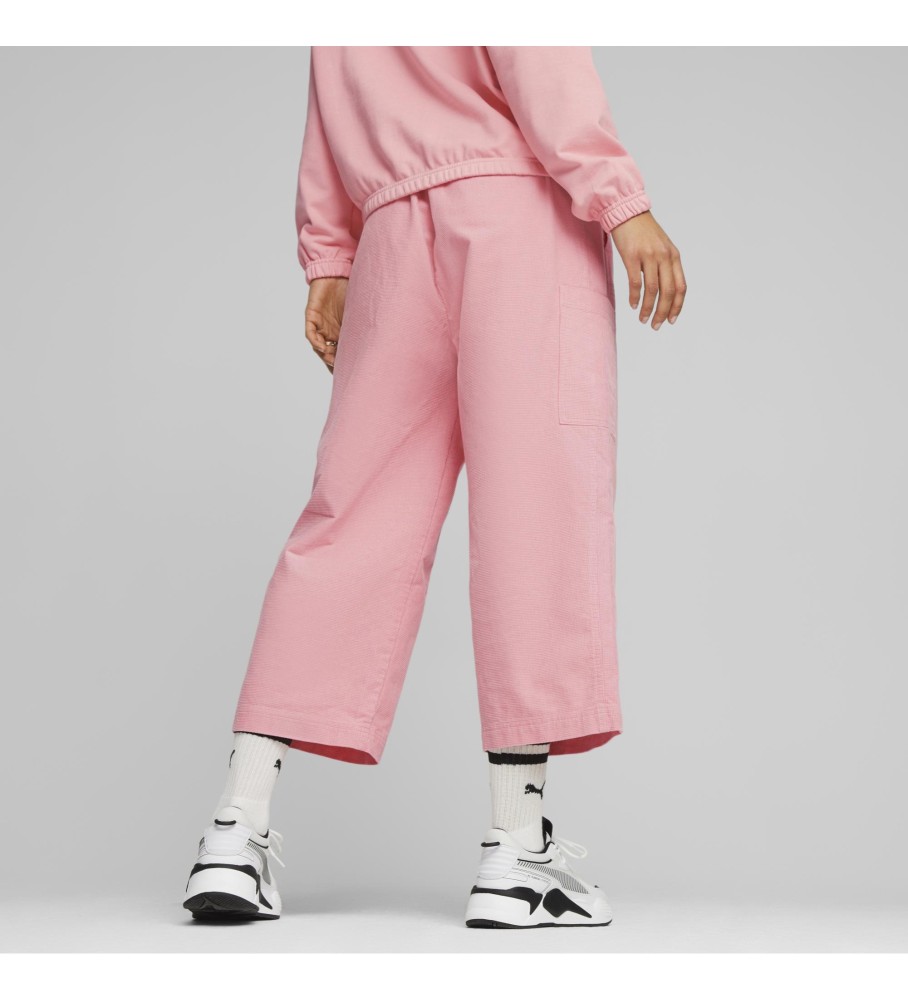Calça rosa Puma Downtown