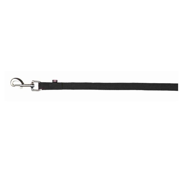 Sporingsbånd, flad rem, 15 m/20 mm, sort, Trixie