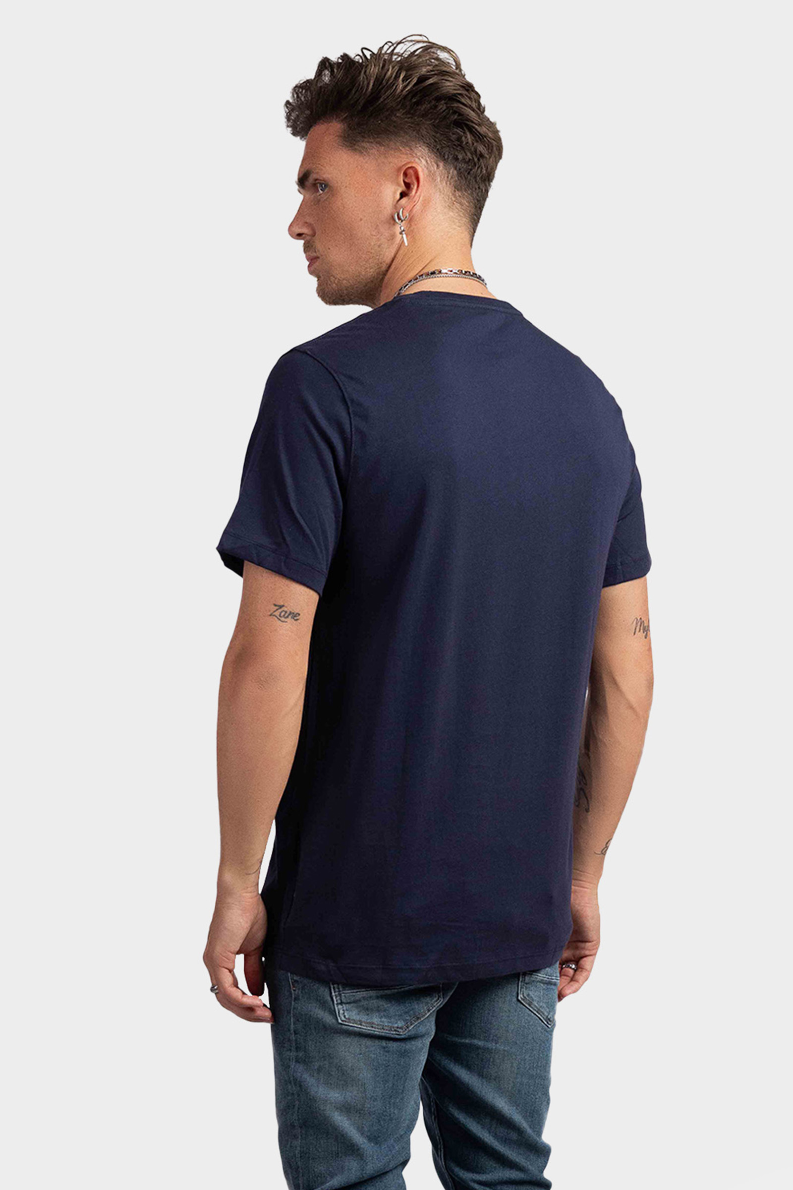 Michael Kors FD Modern T-Shirt Heren Donkerblauw