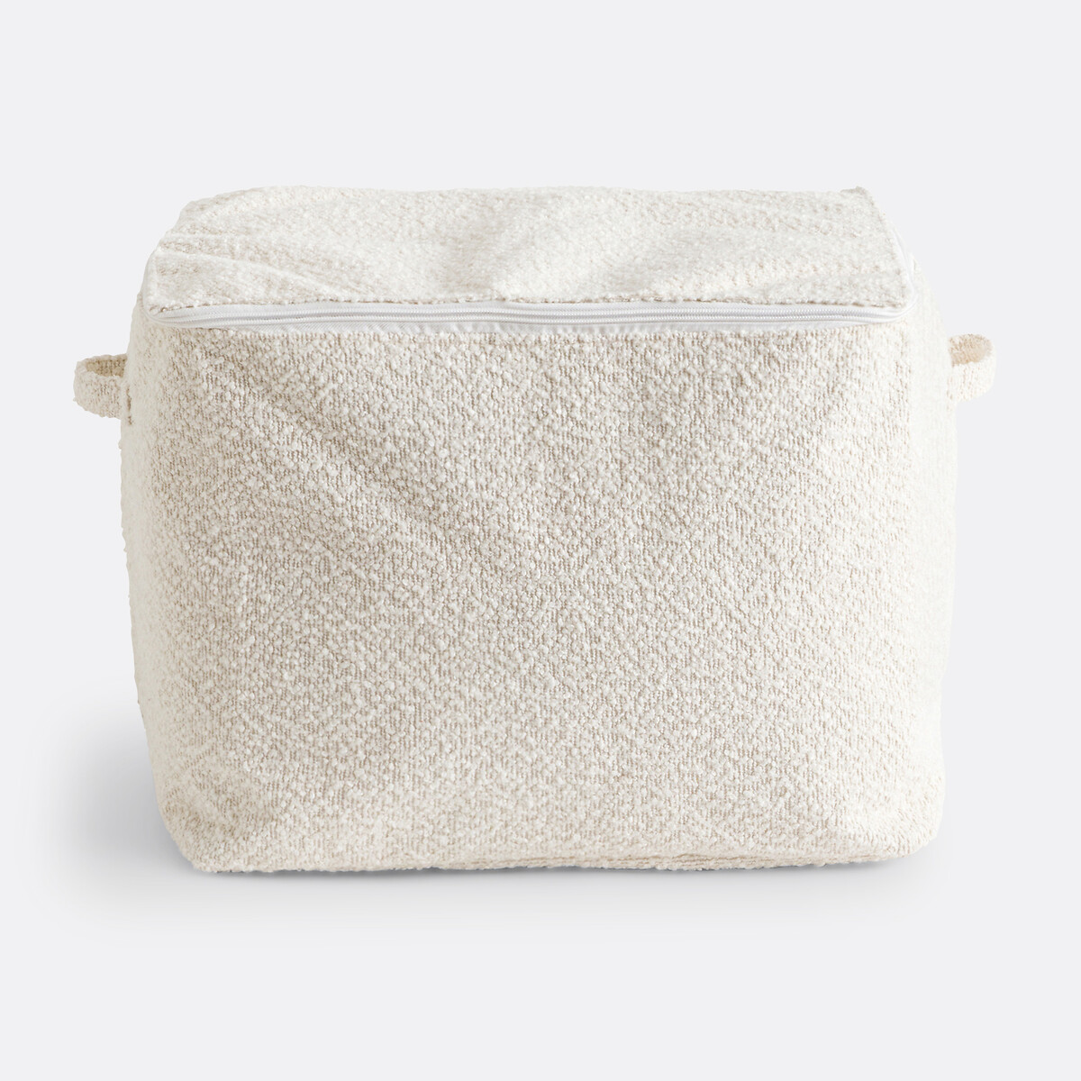 LA REDOUTE INTERIEURS<br>Bolsa de armazenamento em bouclette, tamanho L, Boklio