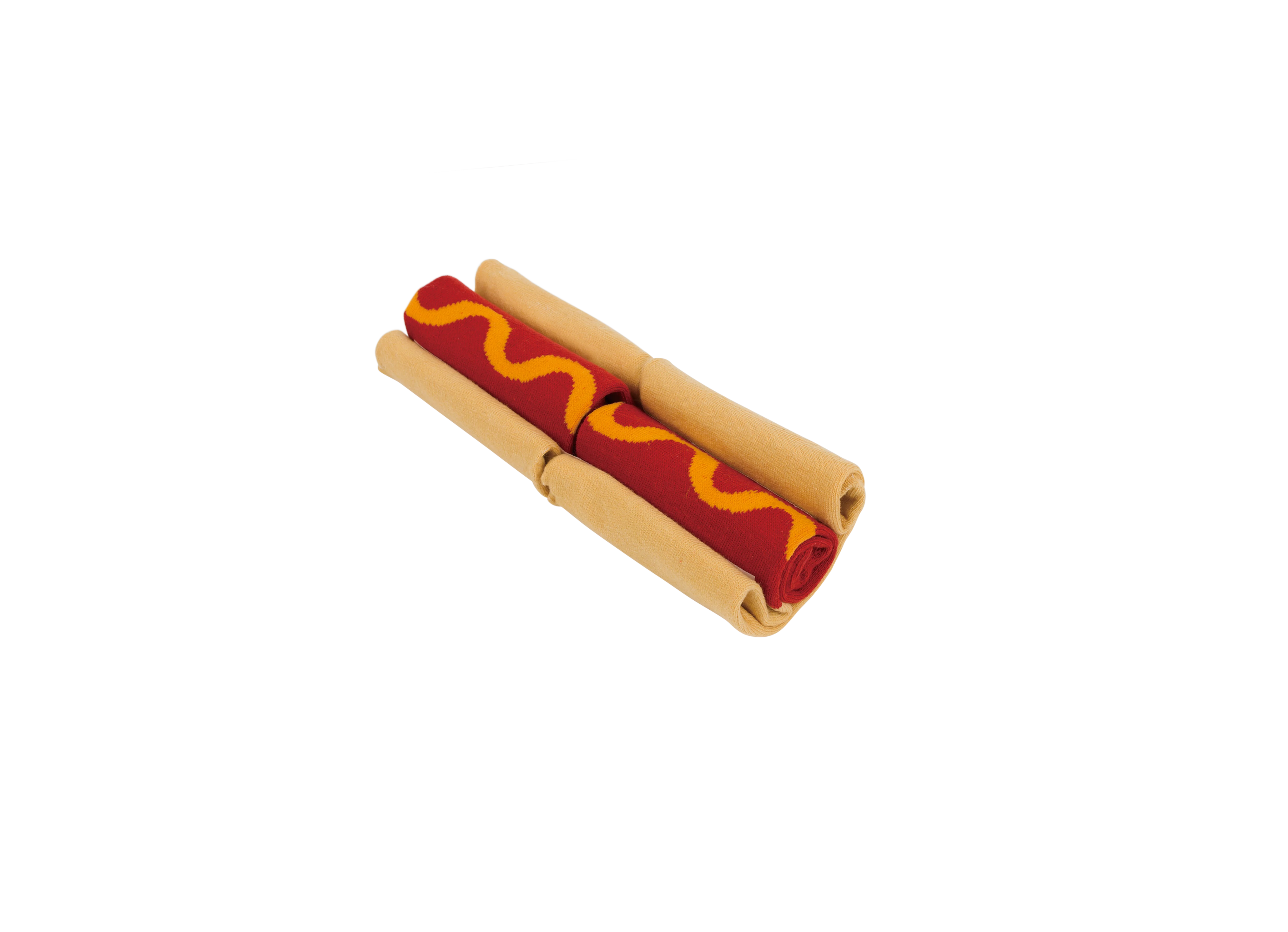 Eat My Socks  Hot Dog strømper - rød