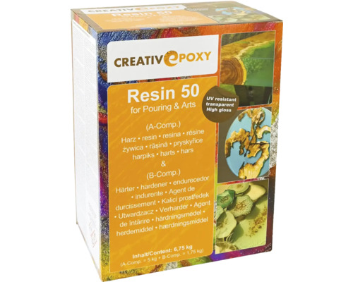 CreativEpoxy Resin 50 giethars 6750 g