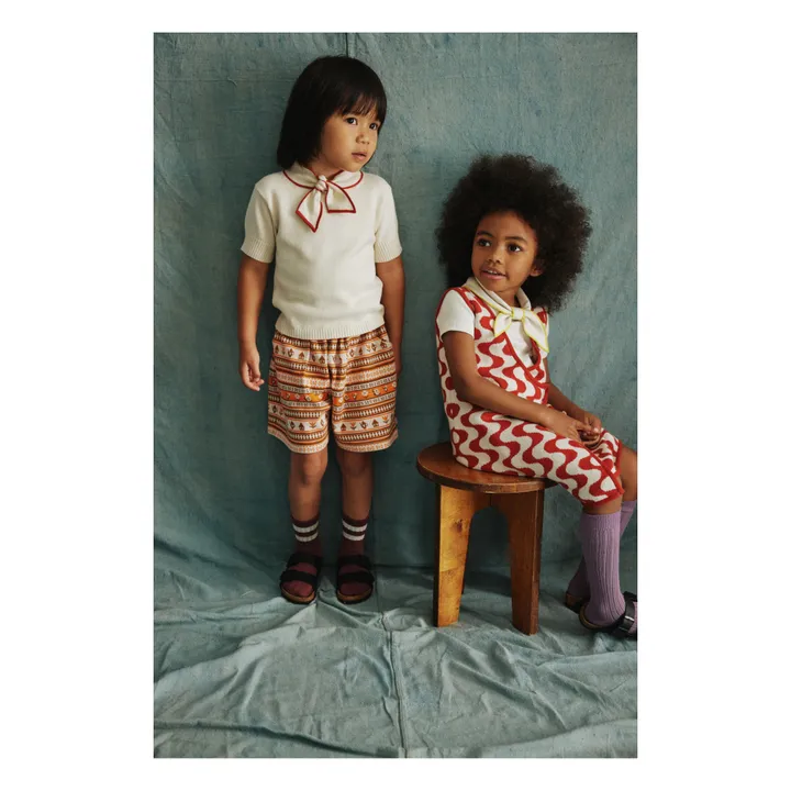 Misha & Puff T-Shirt Maille Elsa | Ecru