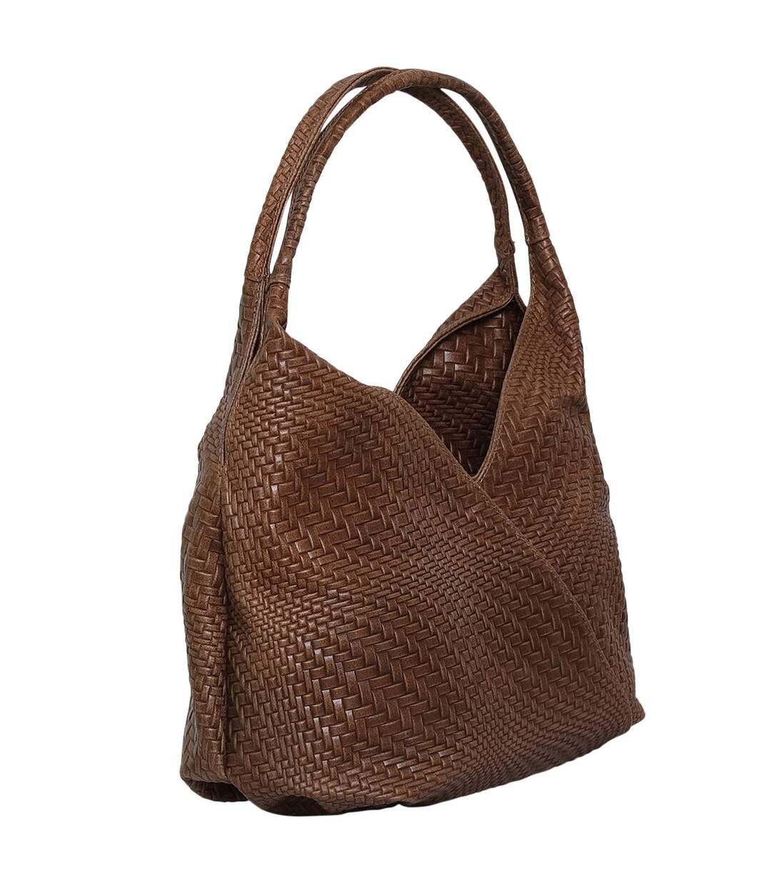 Sac a main cuir tressé MAELLE