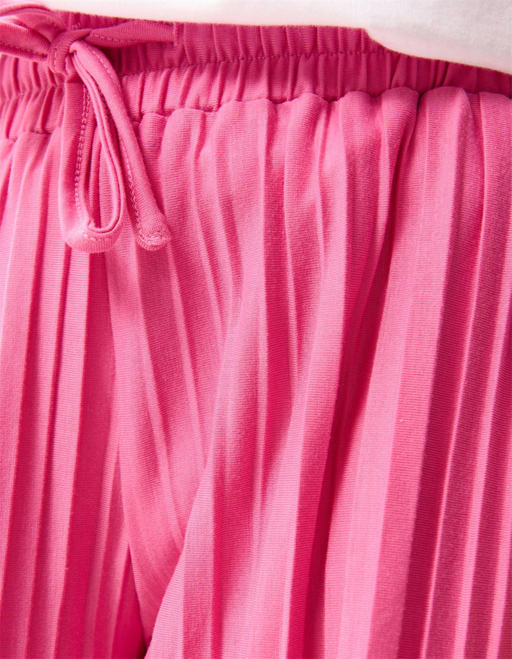 Shoeby wide leg casual broek roze