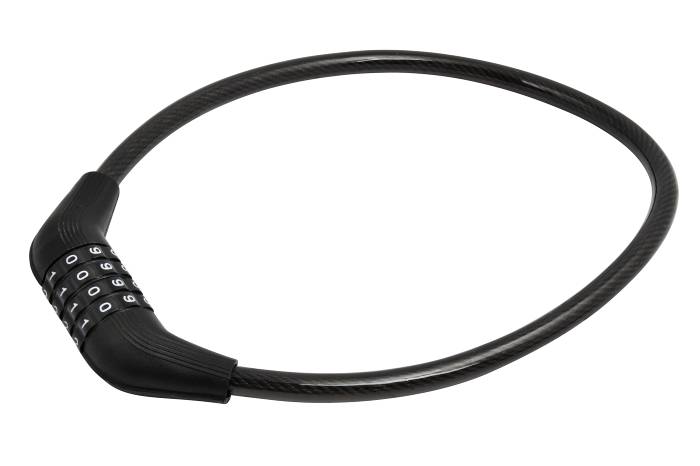 Cykellås med kode Ø10 x 650 mm - Bikezone